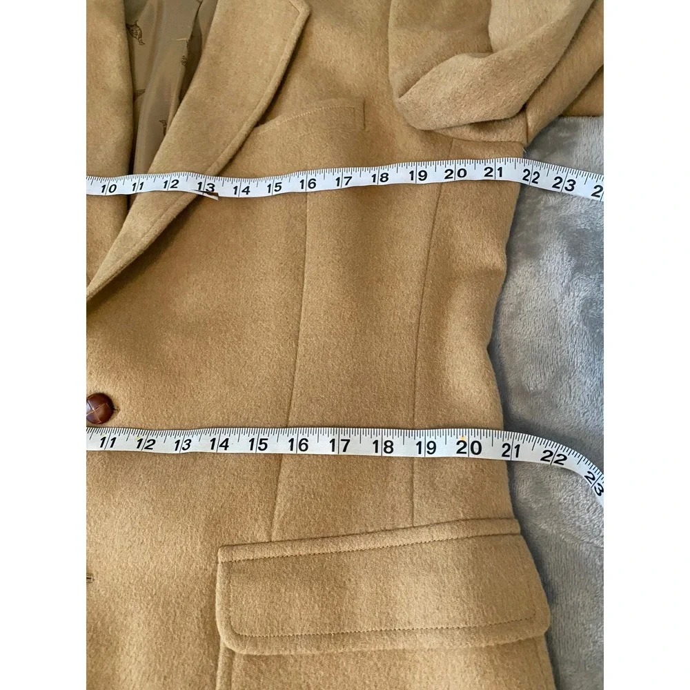 Oak Hall Sport Coat Mens 42R Tan 100% Camel Hair Bradford Gold‎ Label Blazer USA